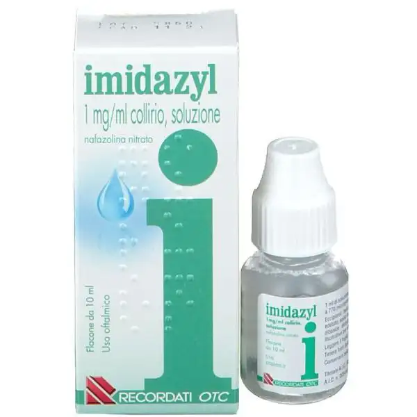 Imidazyl Collirio 0,1% Nafazolina Decongestionante Flacone 10ml