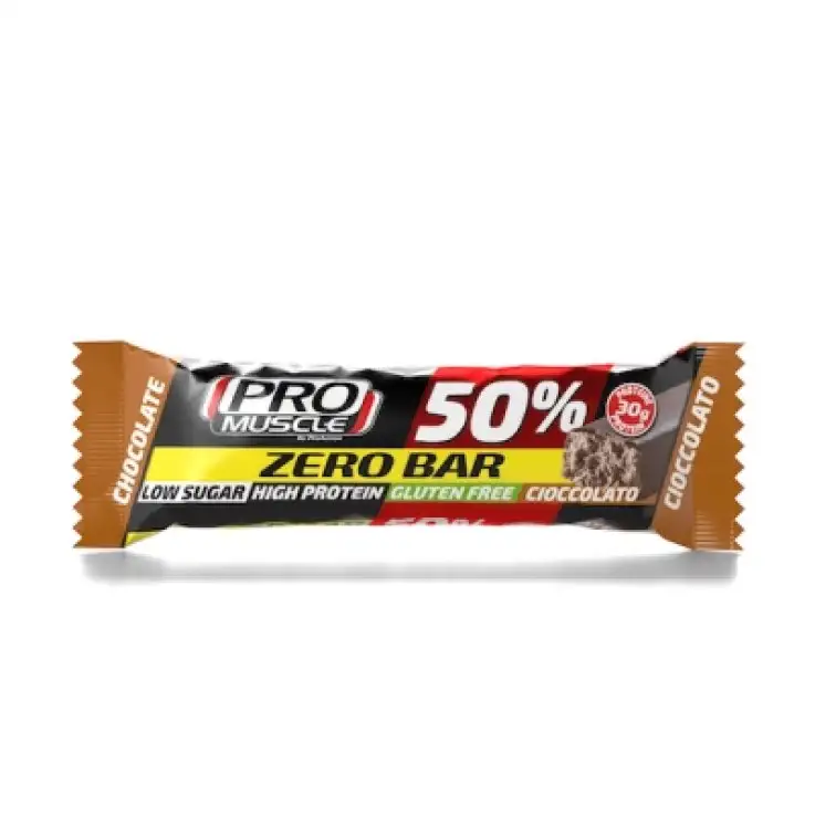 PROMUSCLE ZERO BAR 50% BARRETTA IPERPROTEICA AL CACAO 60 G