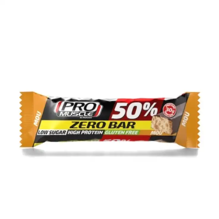 PROMUSCLE ZERO BAR 50% BARRETTA IPERPROTEICA AL MOU 60 G