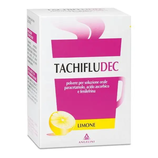 Angelini Tachifludec Polvere Per Soluzione Orale Gusto Limone 10 Bustine