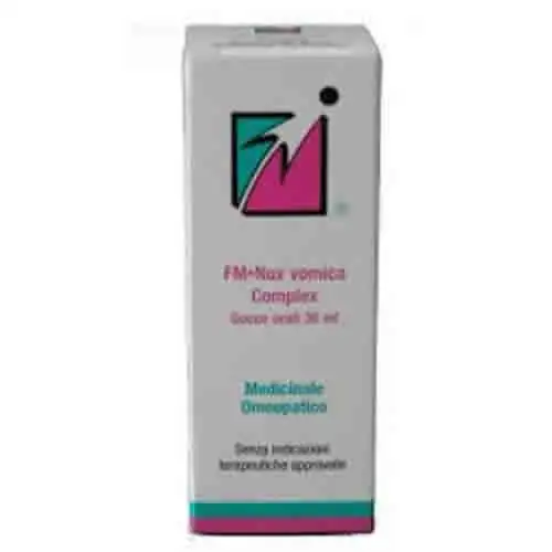 FM NUX VOMICA COMPLEX GOCCE ORALI SOLUZIONE, FLACONE IN VETRO CON CONTAGOCCE DA 30 ML