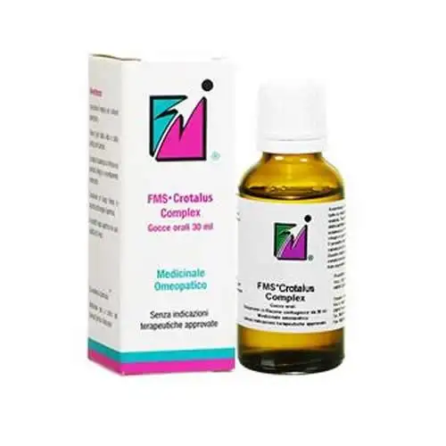 FMS CROTALUS COMPLEX GOCCE ORALI SOLUZIONE FLACONE IN VETRO CON CONTAGOCCE DA 30 ML