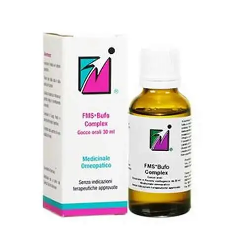 FMS BUFO COMPLEX GOCCE ORALI SOLUZIONE, FLACONE CONTAGOCCE IN VETRO DA 30 ML