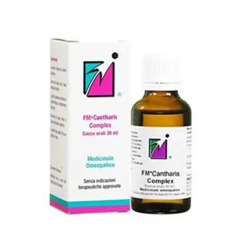FM CANTHARIS COMPLEX GOCCE ORALI, SOLUZIONE 1 FLACONE CONTAGOCCE IN VETRO DA 30 ML