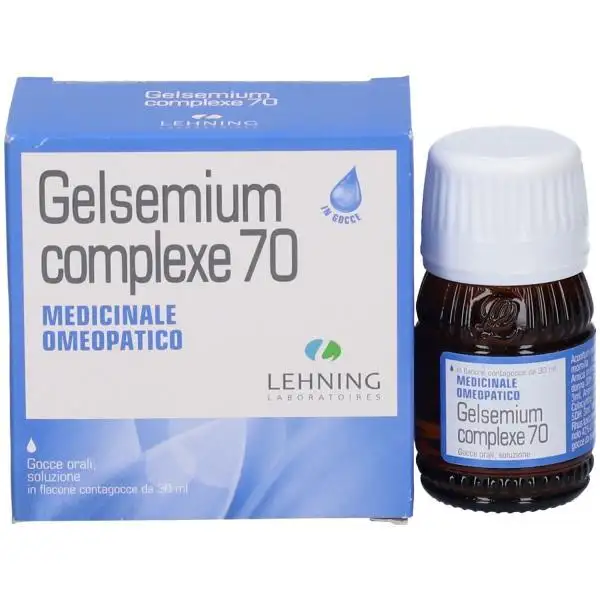 Gelsemium Complexe L70 Orale Gtt 1 Flacone Da 30ml