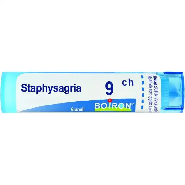 Staphysagria Boiron 80 Granuli 9 Ch Contenitore Multidose