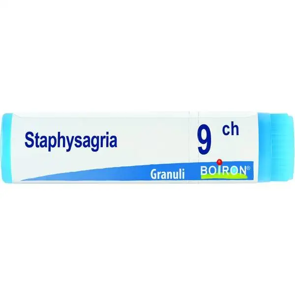 Staphysagria Boiron Granuli 9 Ch Contenitore Monodose