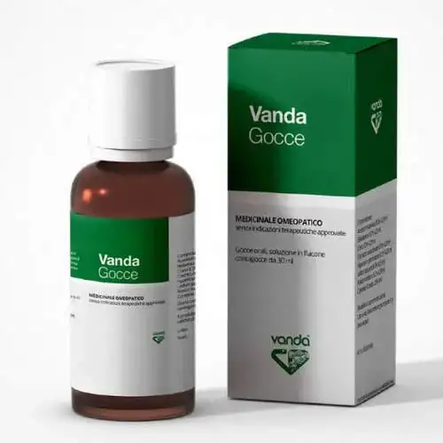 VANDA 44 GOCCE ORALI SOLUZIONE 1 FLACONE CONTAGOCCE IN VETRO DA 30 ML