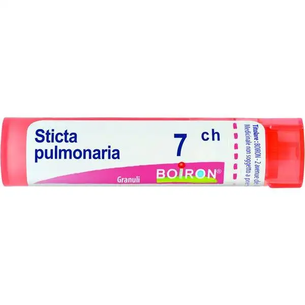 Sticta Pulmonaria Boiron 80 Granuli 7 Ch Contenitore Multidose