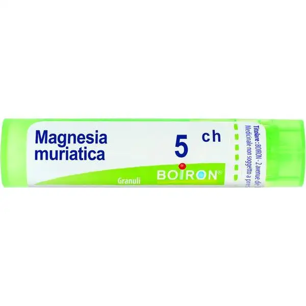 Boiron Magnesia Muriatica Boiron 80 Granuli 5 Ch Contenitore Multidose