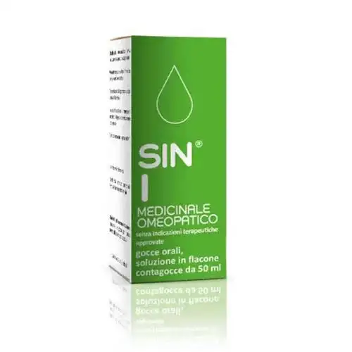 SIN 1 50 ML GOCCE ORALI, SOLUZIONE 1 FLACONE CONTAGOCCE IN VETRO