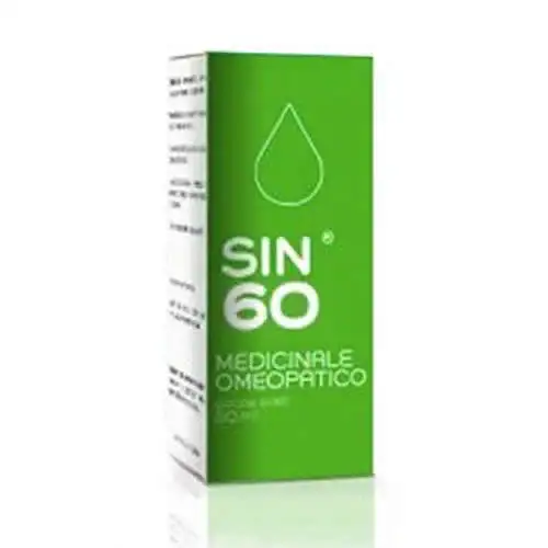 SIN 60 GOCCE ORALI SOLUZIONE 1 FLACONE CONTAGOCCE IN VETRO DA 50 ML