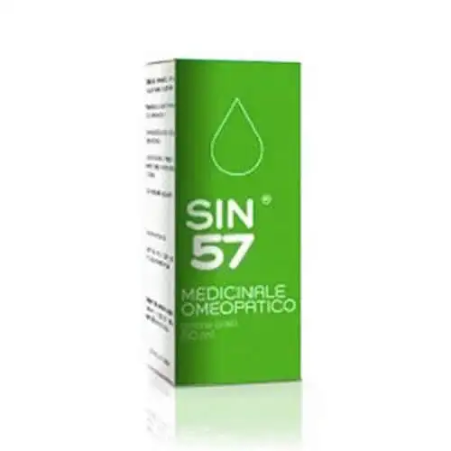 SIN 57 GOCCE ORALI SOLUZIONE 1 FLACONE CONTAGOCCE IN VETRO DA 50 ML