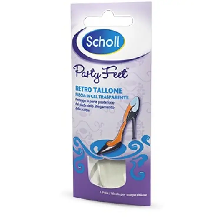 PLANTARE ORTOPEDICO PER TALLONE PARTY FEET SCHOLL MODELLO 2