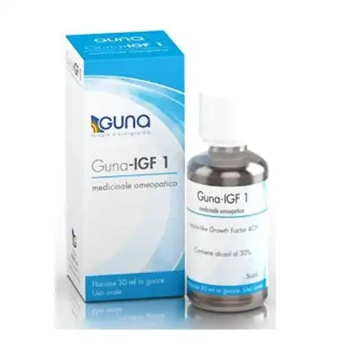 GUNA IGF 1 C4 GOCCE ORALI SOLUZIONE 1 FLACONE CONTAGOCCE IN VETRO DA 30ML