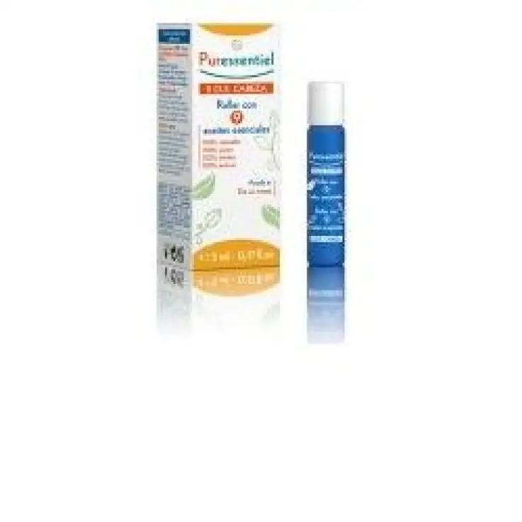 PURESSENTIEL ROLLER MAL DI TESTA 9 OLI ESSENZIALI 5 ML