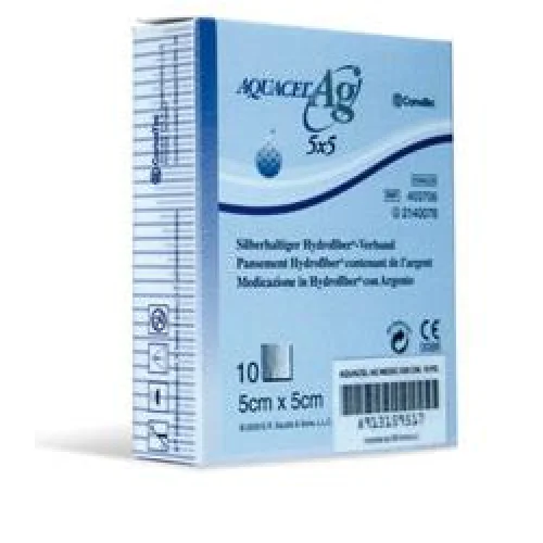AQUACEL AG MEDIC 5X5CM 10PZ