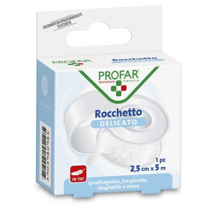 ROCCHETTO TESSUTO NON TESSUTO DELICATO 5 CM X 5 M PROFAR
