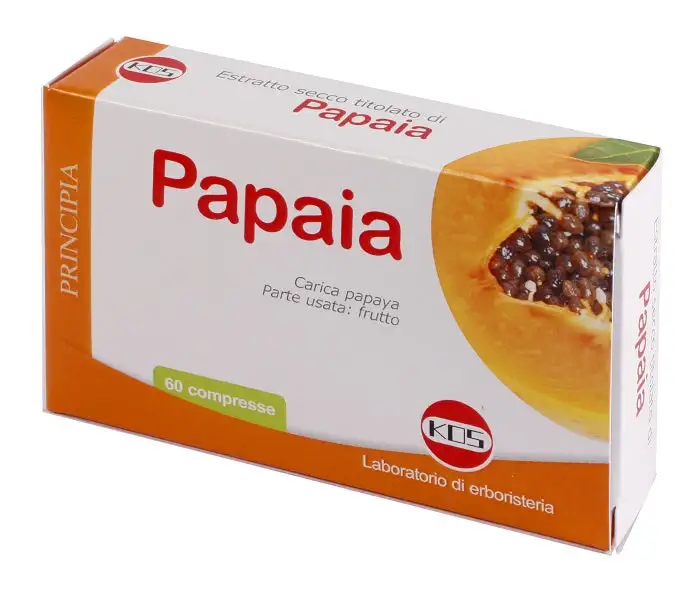 PAPAIA ESTR SEC 60CPR 24G KOS