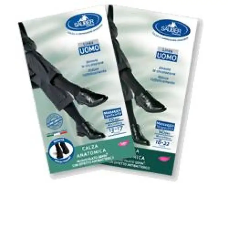 SAUBER CALZA UOMO Q-SKIN 140 DEN COLORE BLU TAGLIA P
