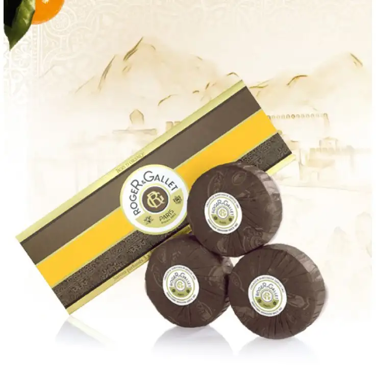 ROGER&GALLET BOIS D'ORANGE SAPONETTE 3 X 100 G