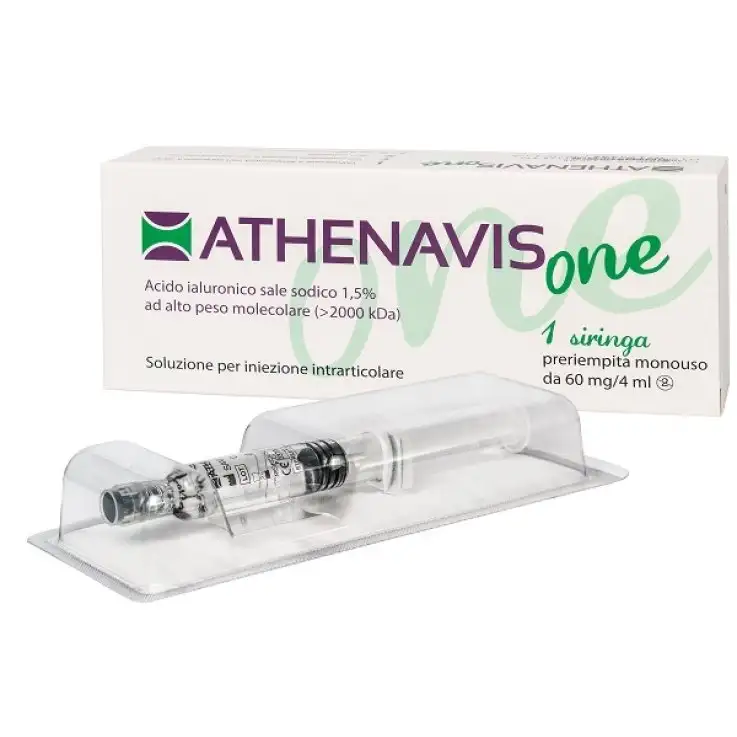 Athenavis one siringa intra-articolare acido ialuronico 4 Ml