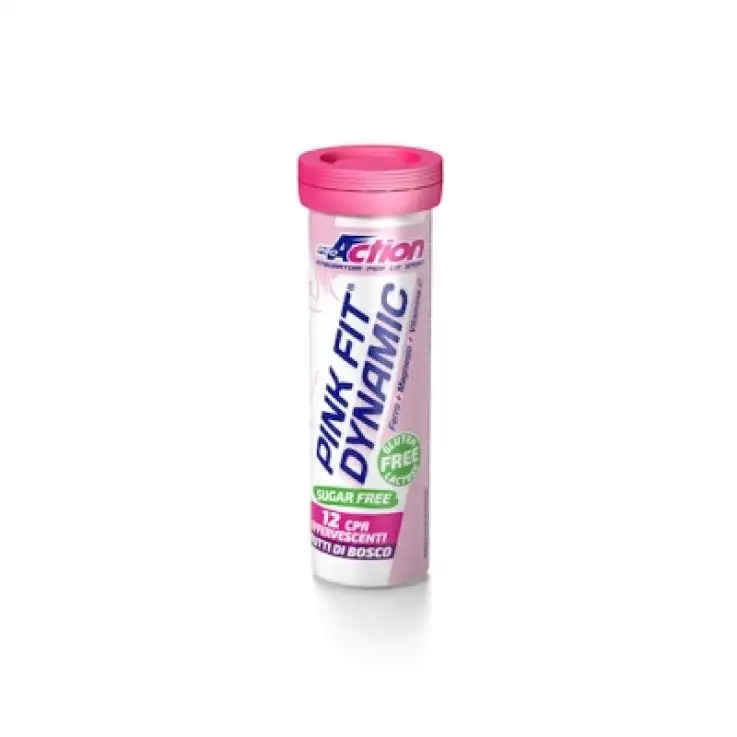 PROACTION PINK FIT DYNAMIC 12 COMPRESSE EFFERVESCENTI 80 G