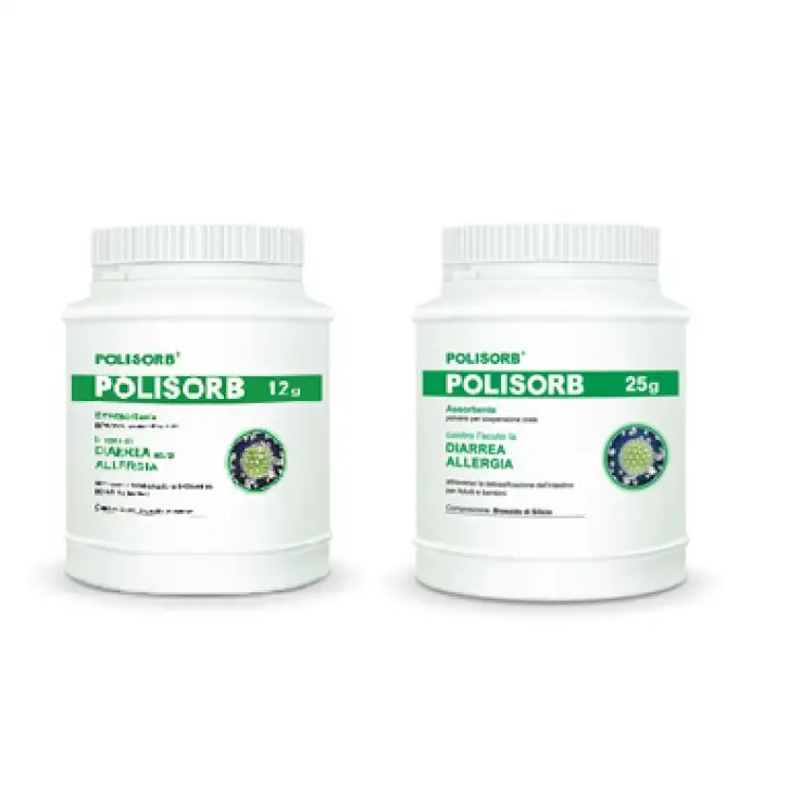 ASSORBENTE INTESTINALE POLISORB POLVERE PER SOSPENSIONE ORALE 25 G