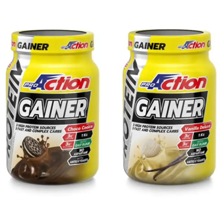 PROACTION PROTEIN GAINER CIOCO BISCOTTO 1 KG