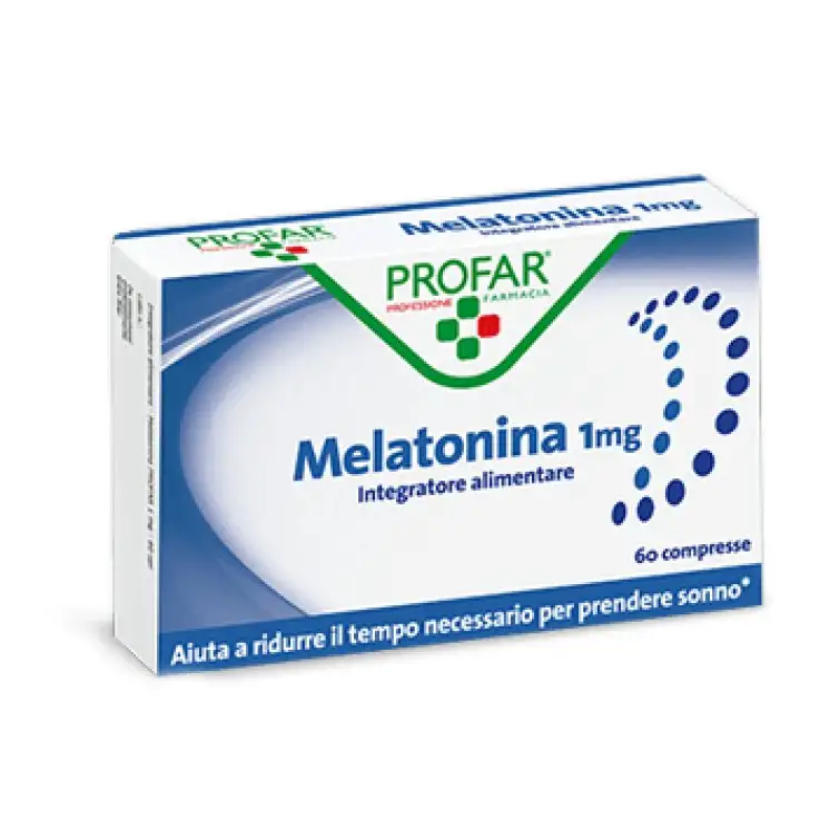 MELATONINA 1 MG 60 COMPRESSE PROFAR