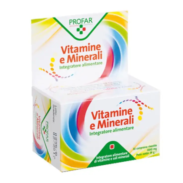 PROFAR VITAMINE MINERALI 30 COMPRESSE