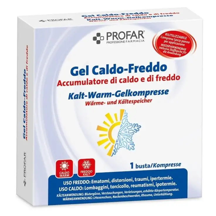 GEL CALDO/FREDDO 1 BUSTA 11X26,5 CM PROFAR