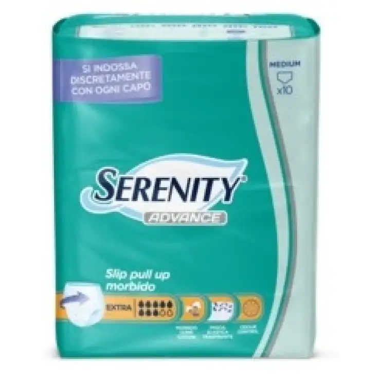 SERENITY PULL UP ADVANCE EXTRA TAGLIA M 10 PEZZI