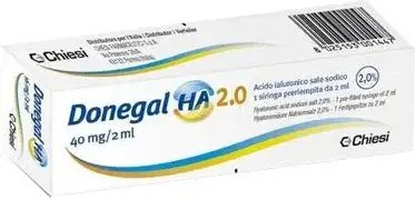 SIRINGA INTRA-ARTICOLARE DONEGAL HA 2,0 ACIDO IALURONICO 40 MG/2 ML