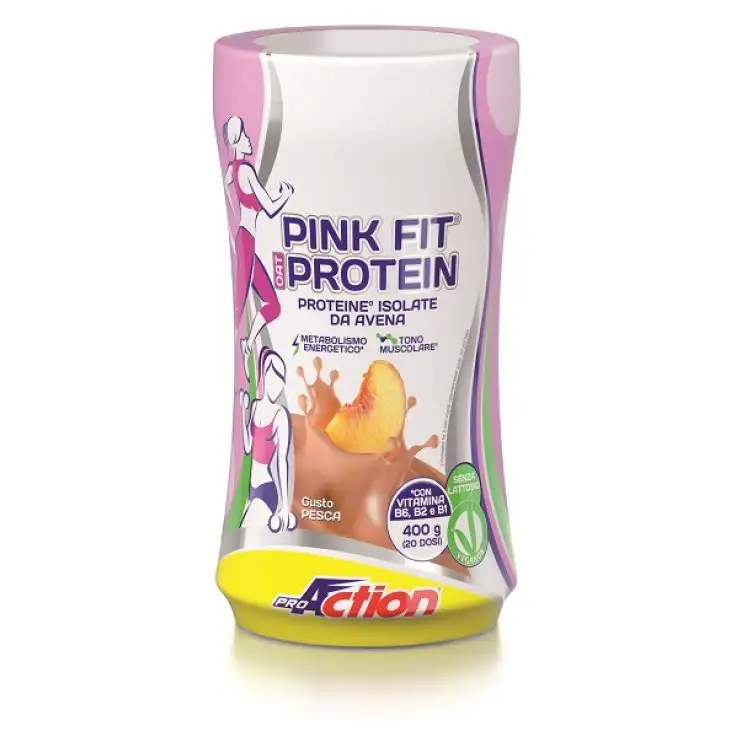PROACTION PINK FIT PROTEIN AVENA SHAKE PESCA 400 G