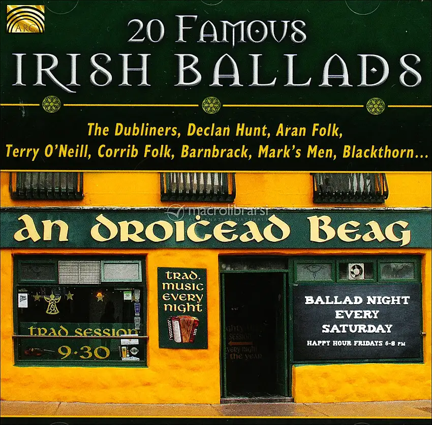20 Famous Irish Ballads — CD