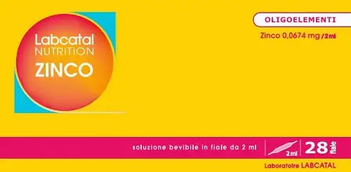 Labcatal nutrition zinco 28 fiale da 2 ml