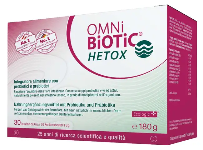 OMNI BIOTIC HETOX 30BUST