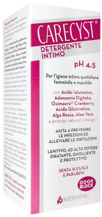 Carecyst intimo detergente 250 ml