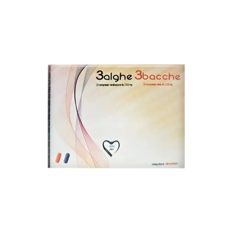 3 alghe 3 bacche 40 compresse - integratore antiossidante