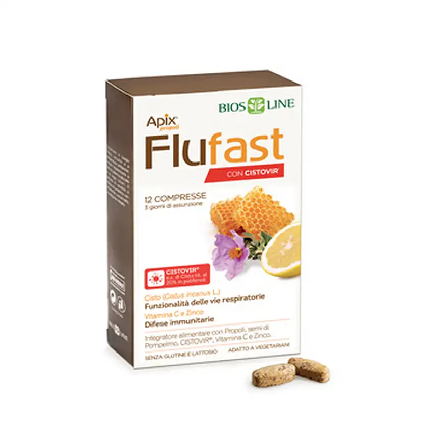 APIX FLU FAST CON CISTOVIR 12 COMPRESSE