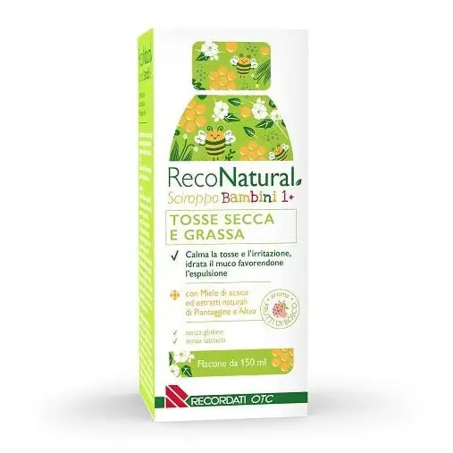 Reconatural Sciroppo Bambini 1+ Tosse Grassa E Secca 150ml