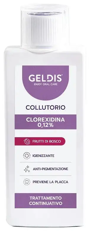 GELDIS CLOREXIDINA 0,12% FRUTTI DI BOSCO 200 ML