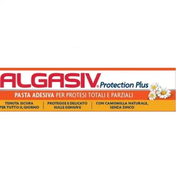 Algasiv Protection Plus Pasta Adesiva Protesi Dentali 40g