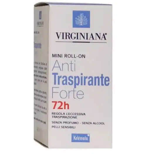 Virginiana Mini Roll On Anti Traspirante Forte 72h 30ml
