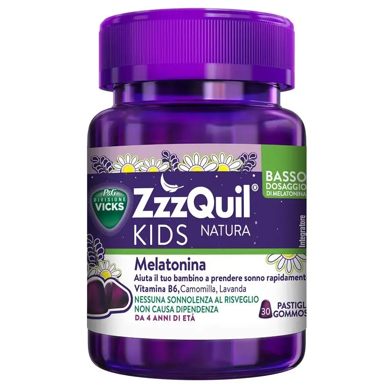 Zzzquil Natura Kids 30 Pastiglie Gommose