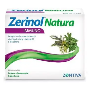 Zerinol Natura Immuno 20 Bustine Effervescenti