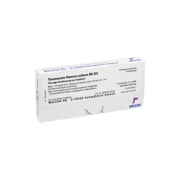 Taraxacum Stanno Cultum D3 Weleda 8 Fiale Da 1ml