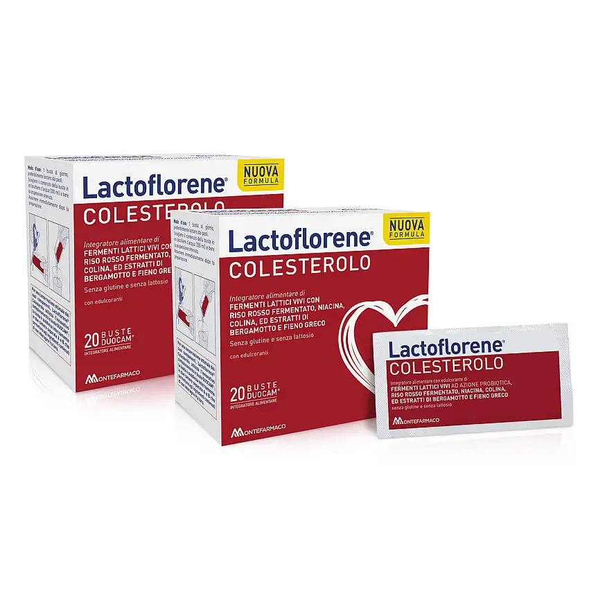 Lactoflorene Colesterolo Bipacco 20+20 Bustine