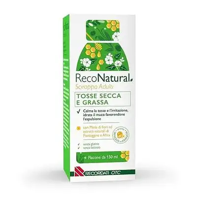 Reconatural Sciroppo Adulti Tosse Secca E Grassa 150ml